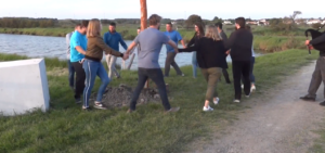 Ronde autour du mât de mai, Île d'Olonne, 2019
